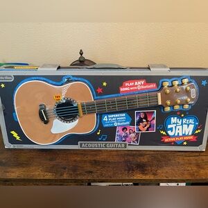 Little Tikes My Real Jam Active Play Acoustic Guitar With Bluetooth